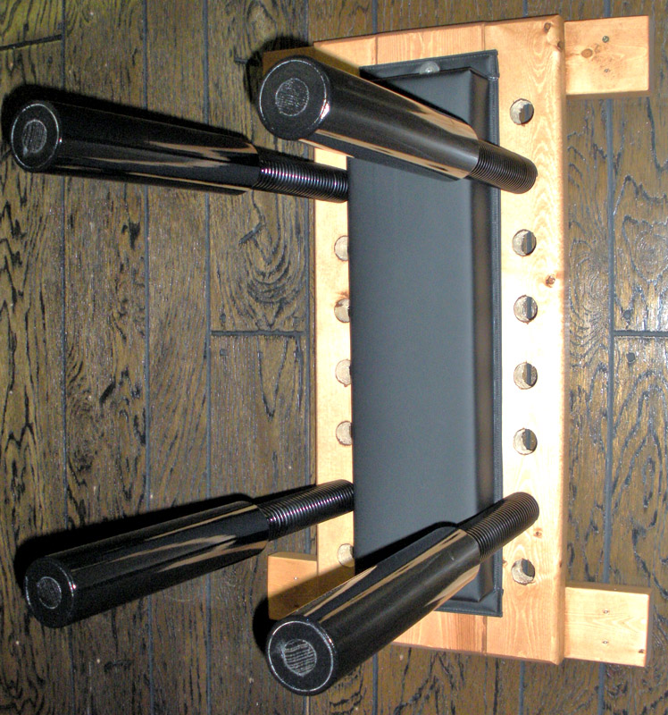 Deluxe Heavy Duty Four Corner Lin Sil Die Dar Trainer with Full Length Centerline Target & Four Springarms